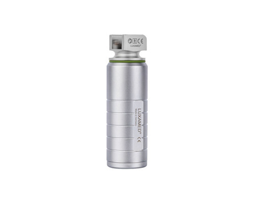Рукоятка ларингоскопа F.O. LED 2.5В, коротка, Luxame Luxamed
