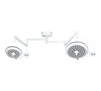Світильник хірургічний стельовий двокупольний LED MK-D700/500ZF Medik
