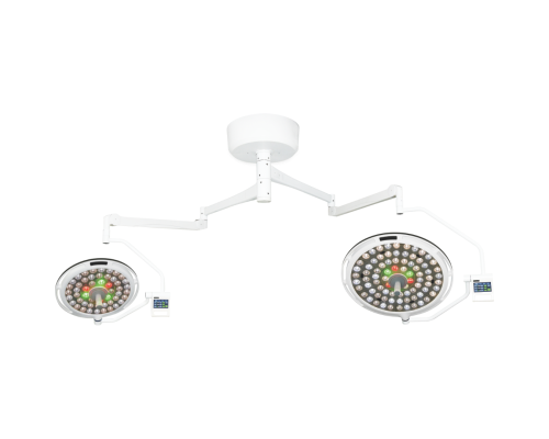 Світильник хірургічний стельовий LED двокупольний MK-R700/700BW Medik